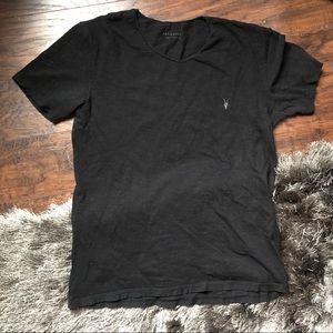 All Saints Black Logo Tee